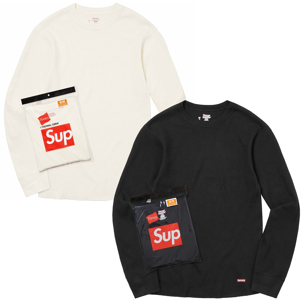 Supreme®/Hanes® Thermal Crew (1 Pack)